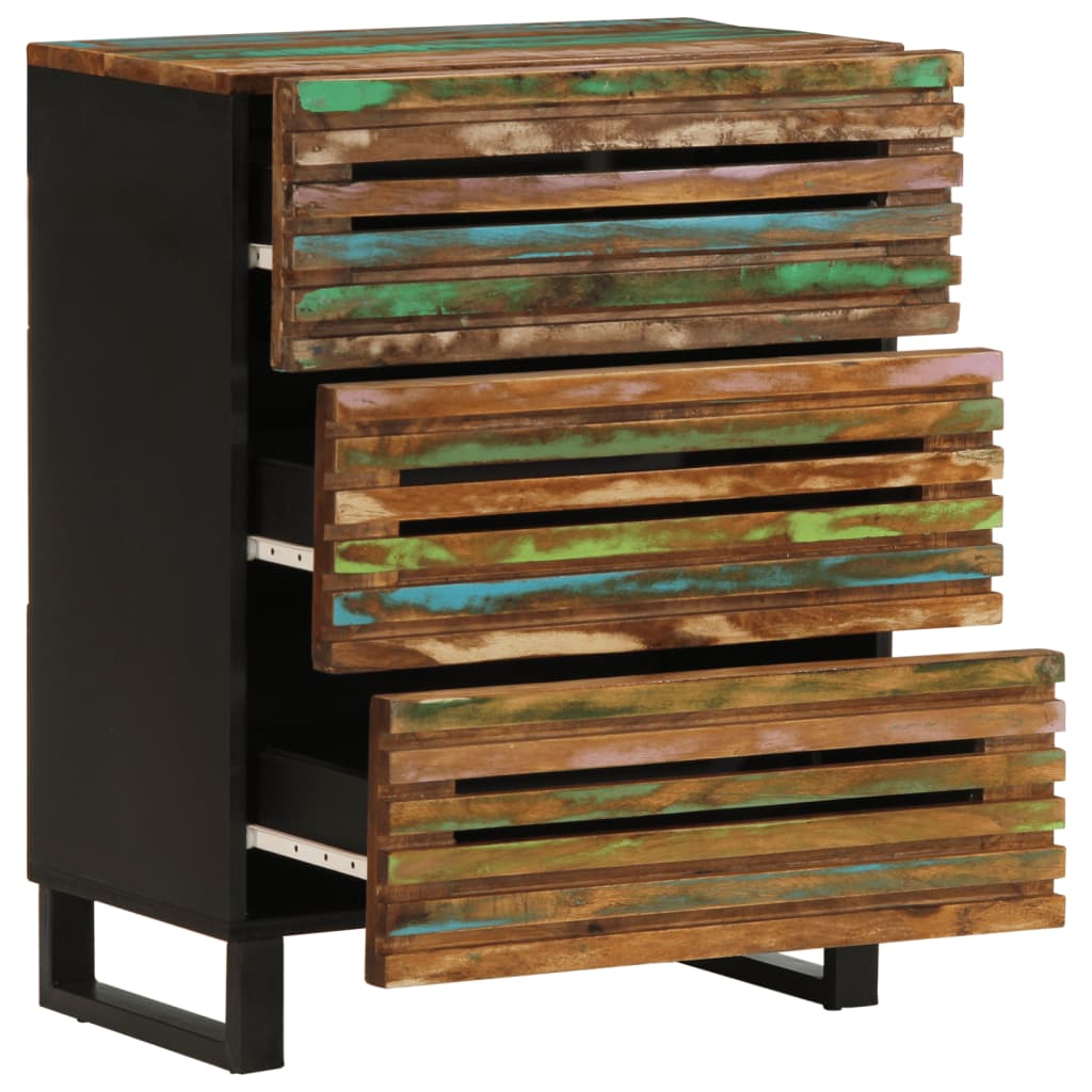 vidaXL Ντουλάπι 60 x 34 x 75 εκ. από Μασίφ Ξύλο Ακακίας