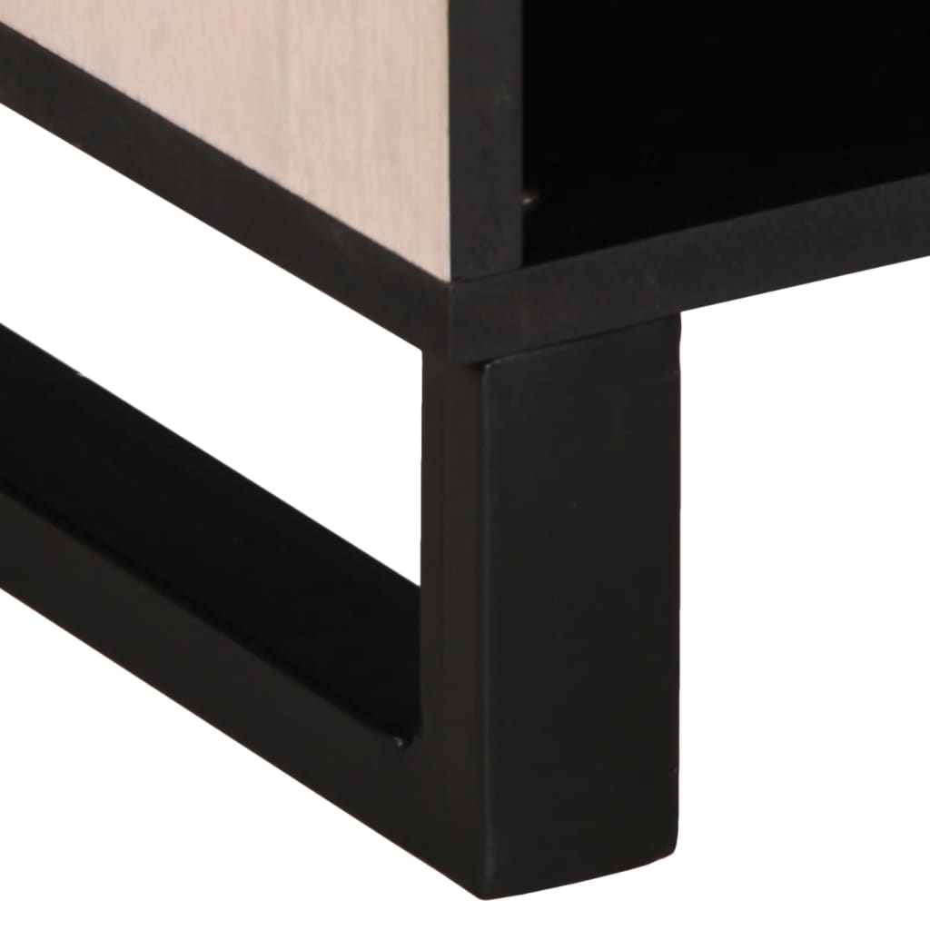 vidaXL Έπιπλο Τηλεόρασης 80x34x46 εκ. από Μασίφ Ξύλο Μάνγκο