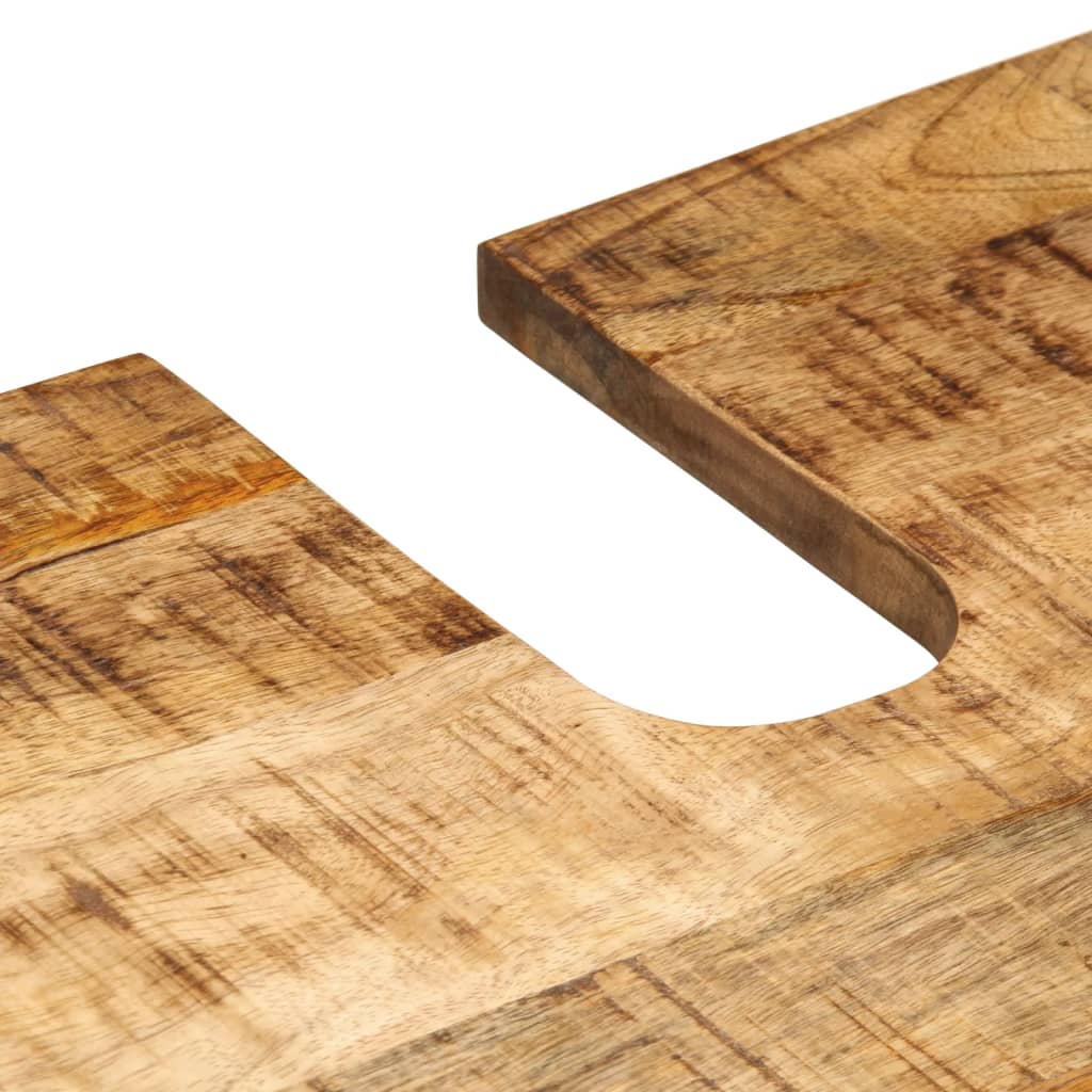 vidaXL Ντουλάπι Νιπτήρα 62x34x58 εκ. από Μασίφ Ακατέργαστο Ξύλο Μάνγκο