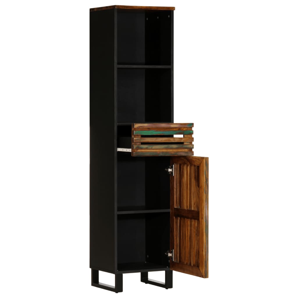 vidaXL Ντουλάπι 38x34x160 εκ. από Μασίφ Ξύλο Ακακίας