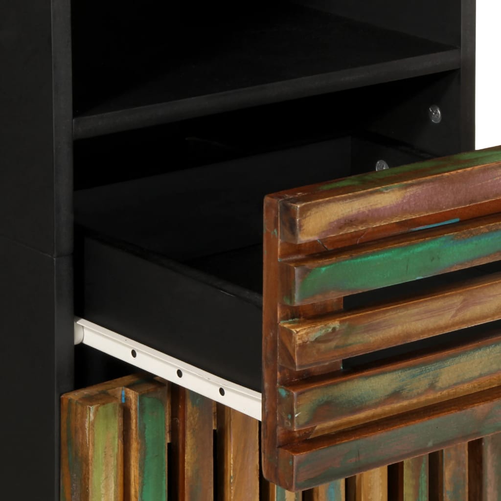 vidaXL Ντουλάπι 38x34x160 εκ. από Μασίφ Ξύλο Ακακίας