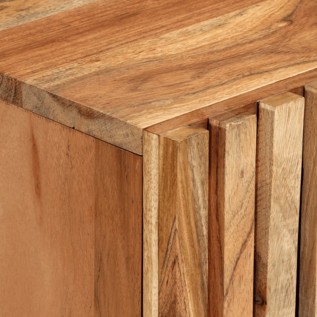 vidaXL Ντουλάπι 60 x 34 x 75 εκ. από Μασίφ Ξύλο Ακακίας