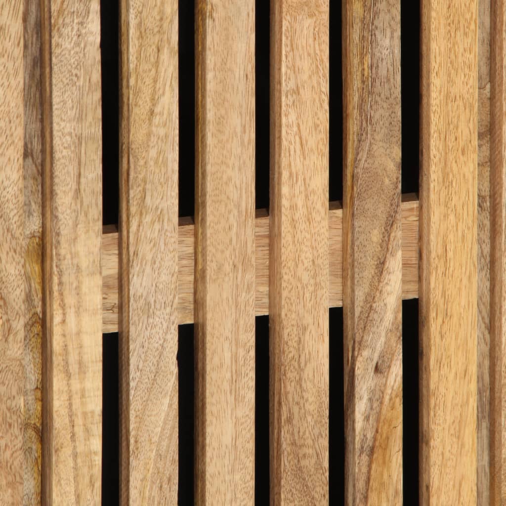 vidaXL Ντουλάπι 60x34x100 εκ. από Μασίφ Ακατέργαστο Ξύλο Μάνγκο