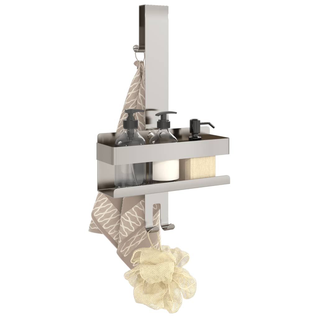 vidaXL Καλαθάκι Ντους Κρεμαστό Βουρτσ. 304 Αν. Ατσάλι