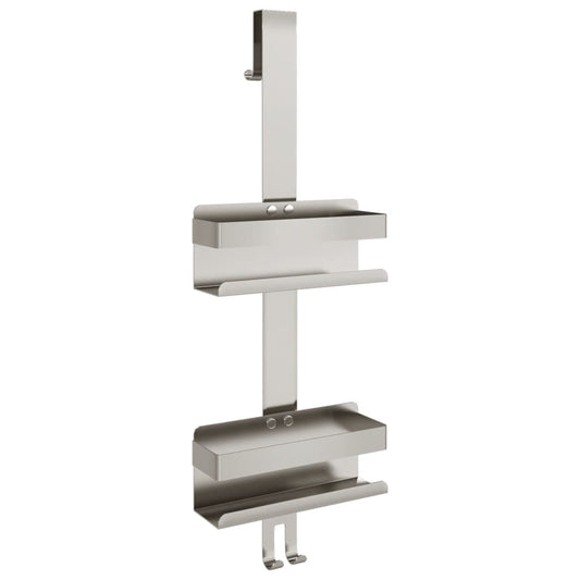 vidaXL Καλαθάκι Ντους Κρεμαστό Βουρτσ. 304 Αν. Ατσάλι