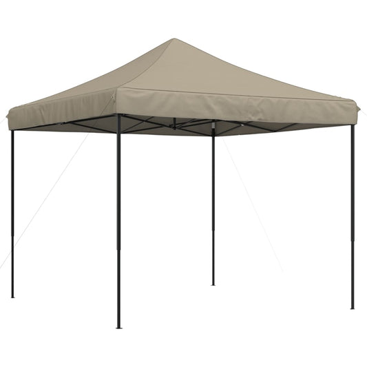 vidaXL Τέντα Εκδηλώσεων Πτυσσόμενη Pop-Up Taupe 292 x 292 x 315 εκ.