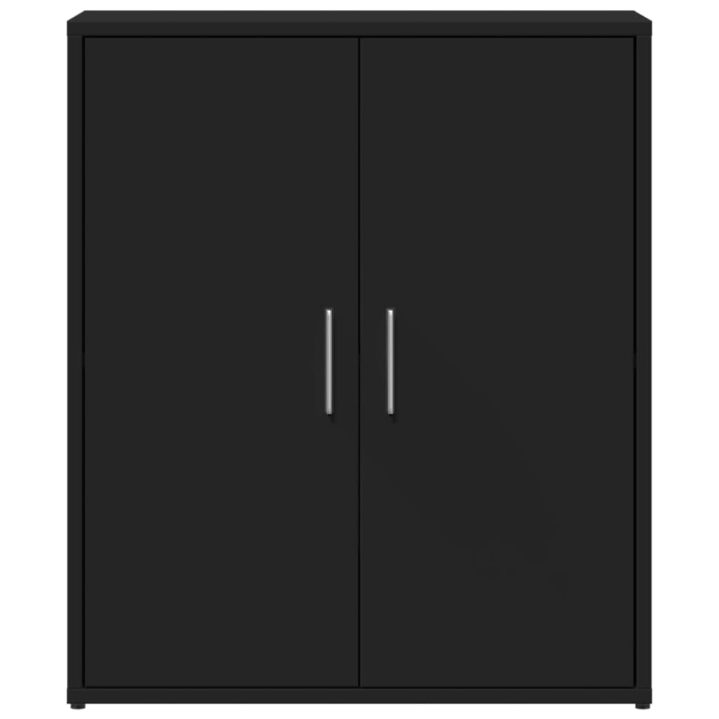 vidaXL Βοηθητικό Ντουλάπι Μαύρο 60x31x70 εκ. από Επεξεργασμένο Ξύλο