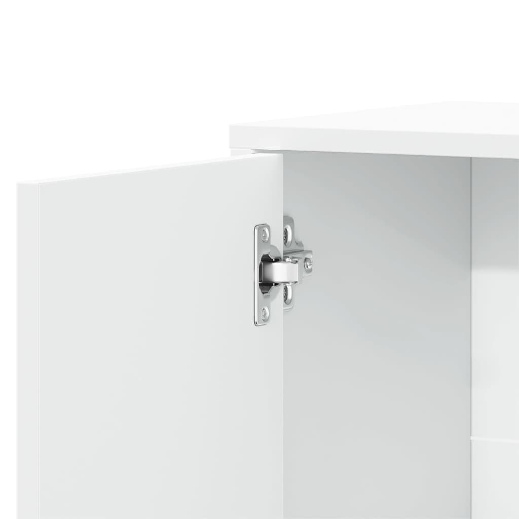 vidaXL Βοηθητικό Ντουλάπι Λευκό 60x31x70 εκ. από Επεξεργασμένο Ξύλο