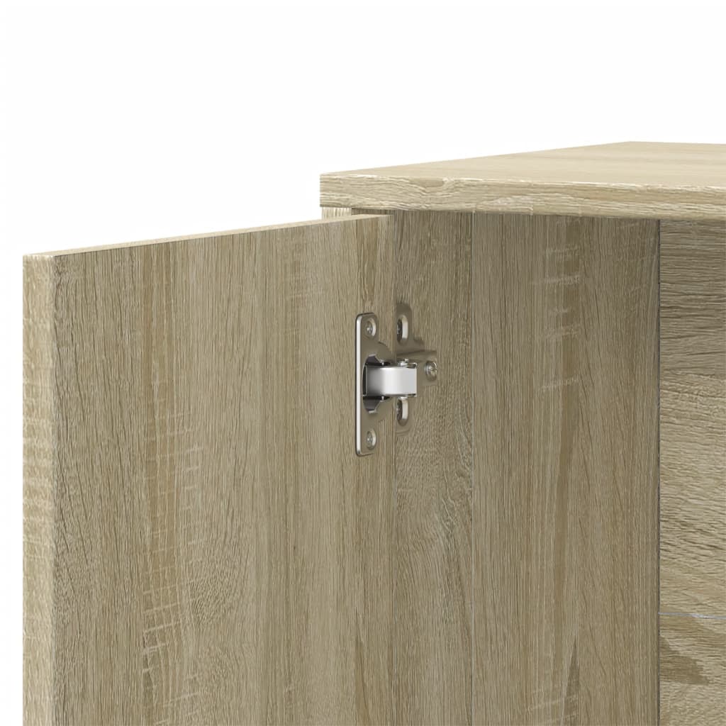 vidaXL Βοηθητικό Ντουλάπι Sonoma Δρυς 60x31x70 εκ. Επεξεργασμένο Ξύλο
