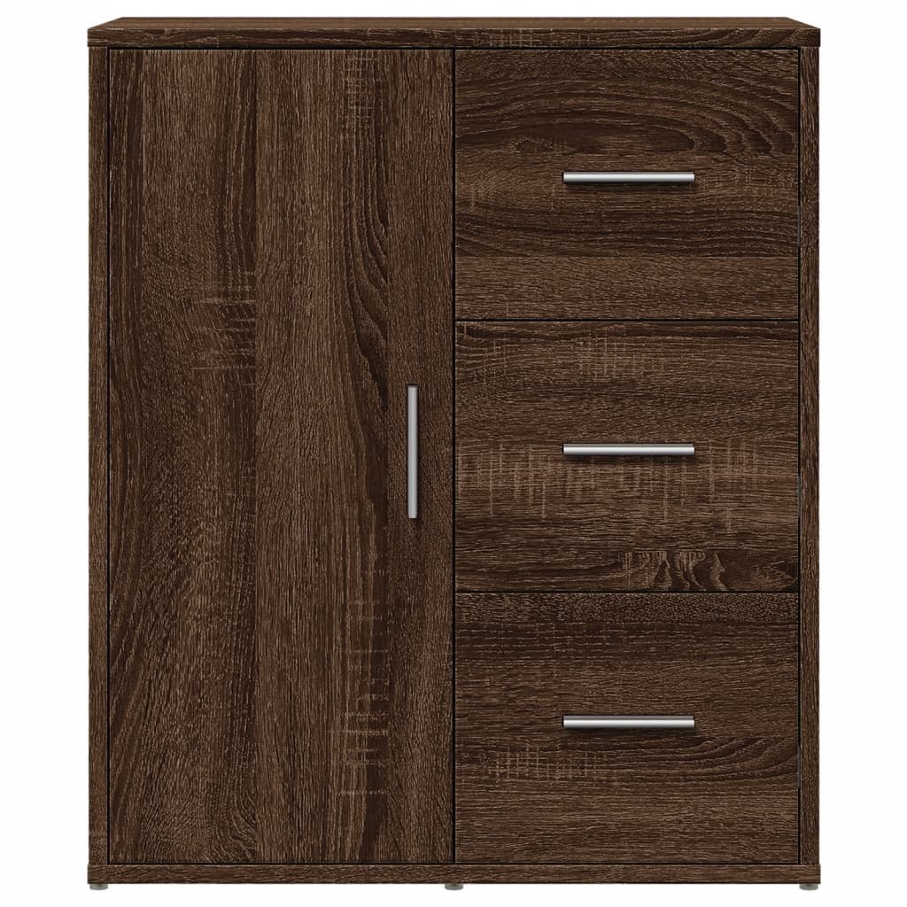 vidaXL Βοηθητικό Ντουλάπι Καφέ Δρυς 60x31x70εκ. από Επεξεργασμένο Ξύλο