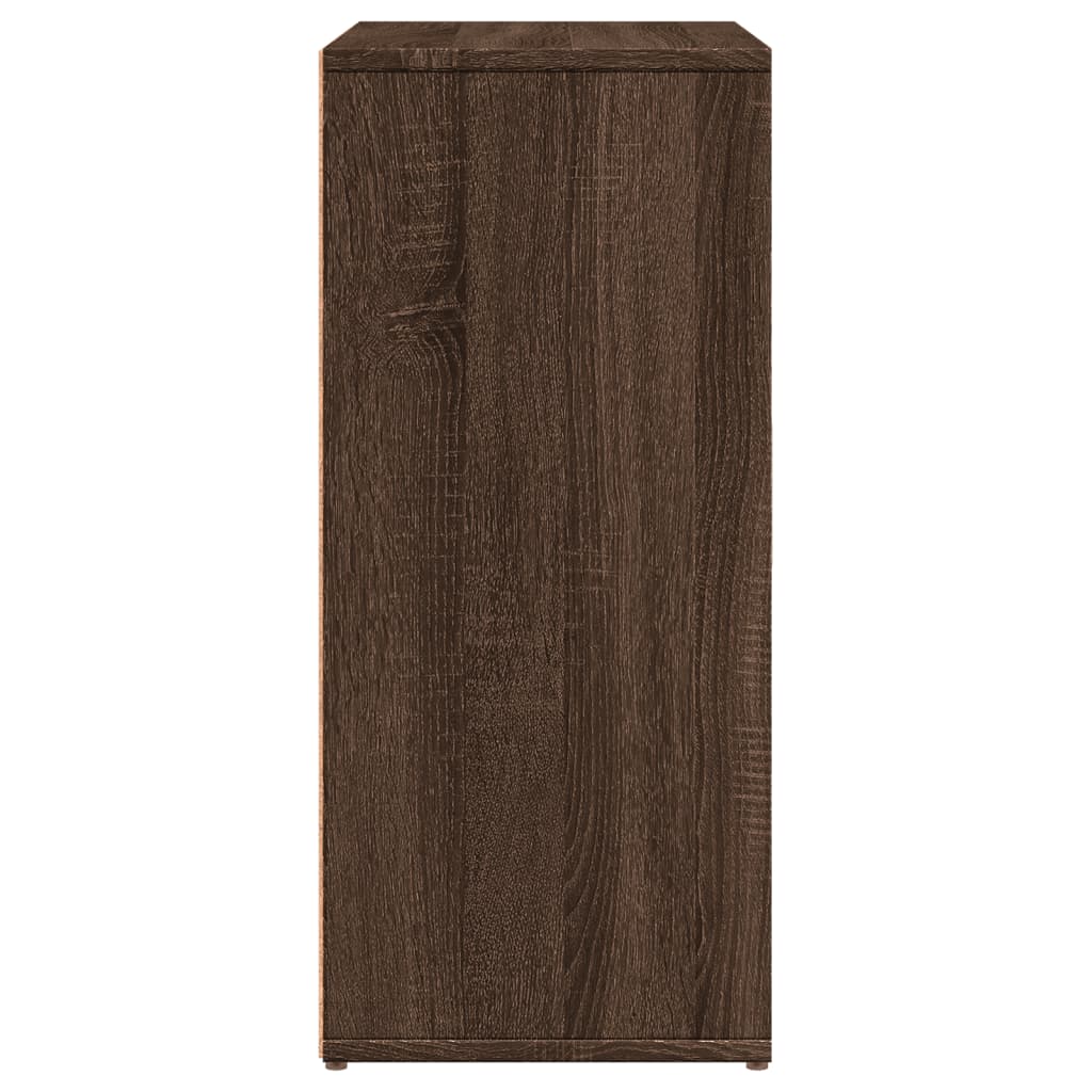 vidaXL Βοηθητικό Ντουλάπι Καφέ Δρυς 60x31x70εκ. από Επεξεργασμένο Ξύλο