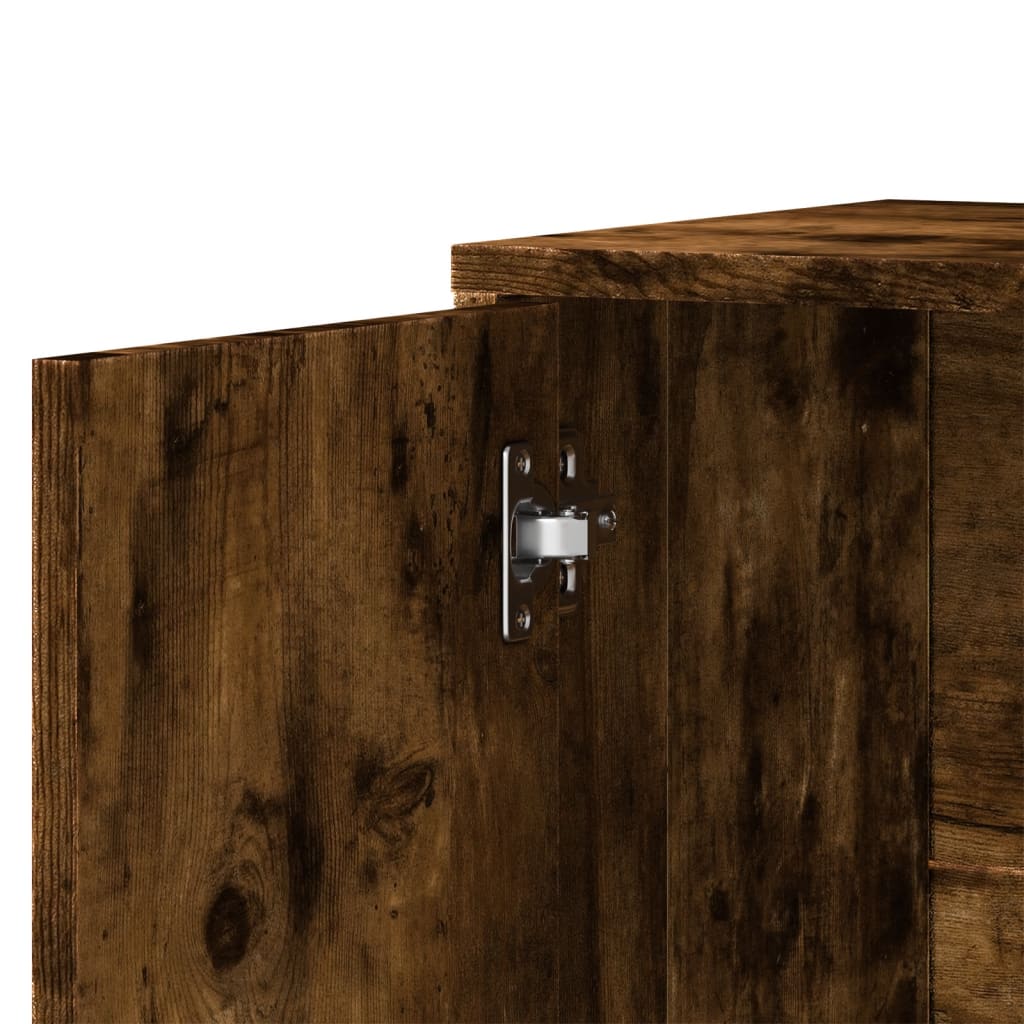vidaXL Βοηθητικό Ντουλάπι Καπνιστή Δρυς 60x31x70εκ. Επεξεργασμένο Ξύλο