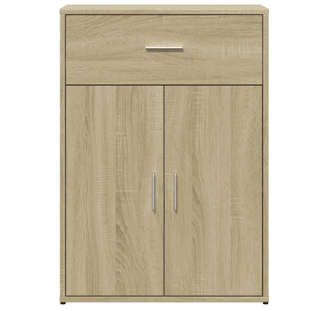 vidaXL Βοηθητικό Ντουλάπι Sonoma Δρυς 60x30x84 εκ. Επεξεργασμένο Ξύλο