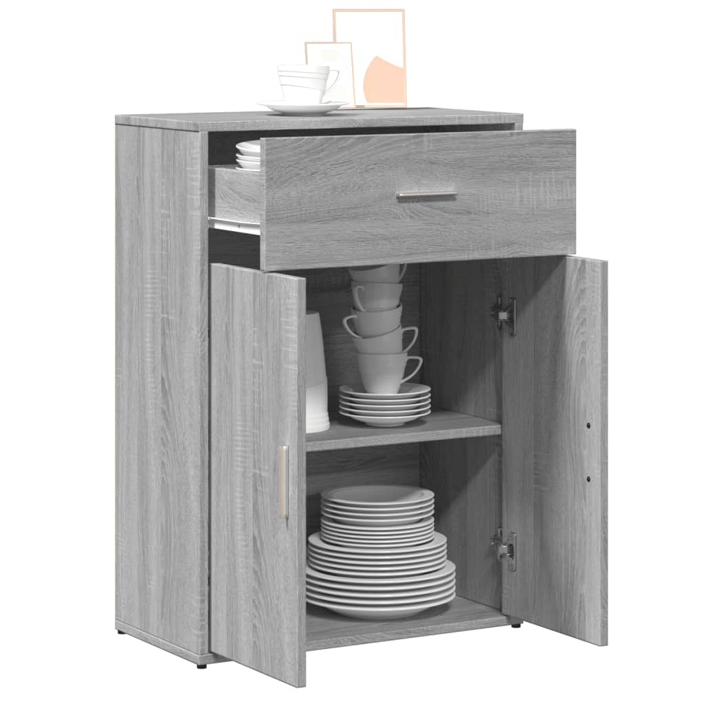 vidaXL Ντουλάπι Γκρι Sonoma 60x30x84 εκ. από Επεξεργασμένο Ξύλο