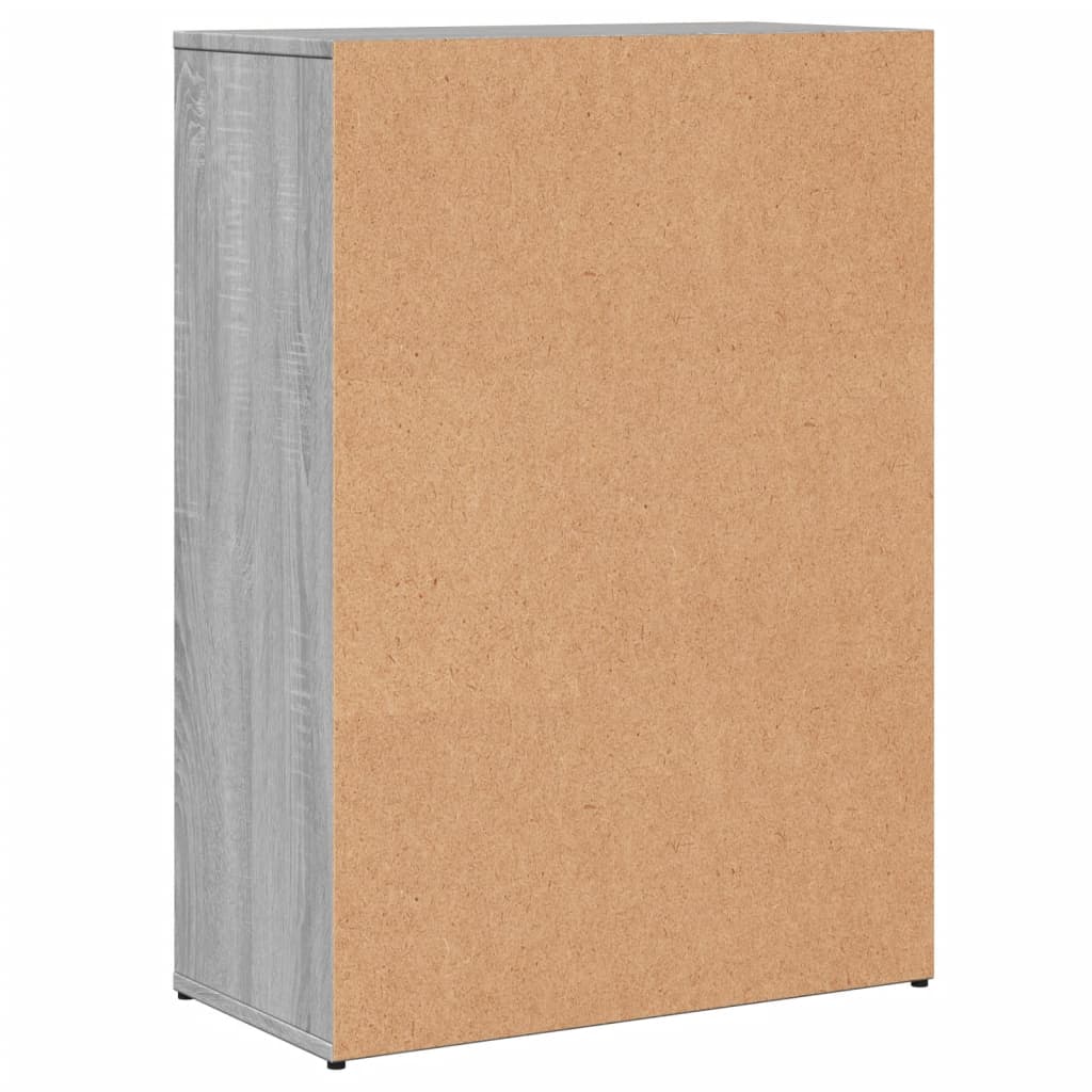 vidaXL Ντουλάπι Γκρι Sonoma 60x30x84 εκ. από Επεξεργασμένο Ξύλο