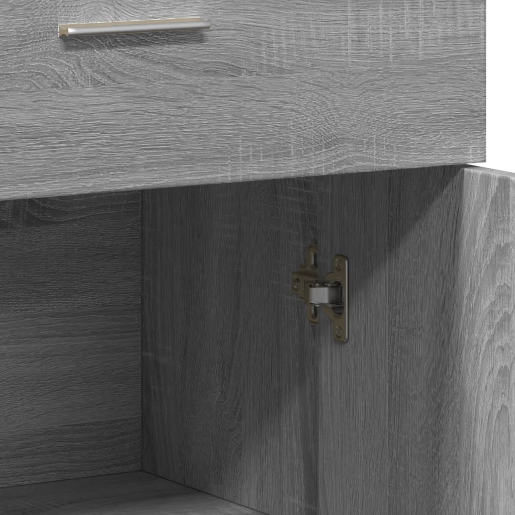 vidaXL Ντουλάπι Γκρι Sonoma 60x30x84 εκ. από Επεξεργασμένο Ξύλο