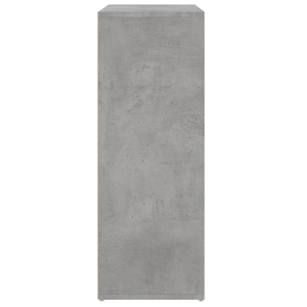 vidaXL Ντουλάπι Γκρι Σκυροδέματος 60x31x84 εκ. Επεξεργασμένο Ξύλο
