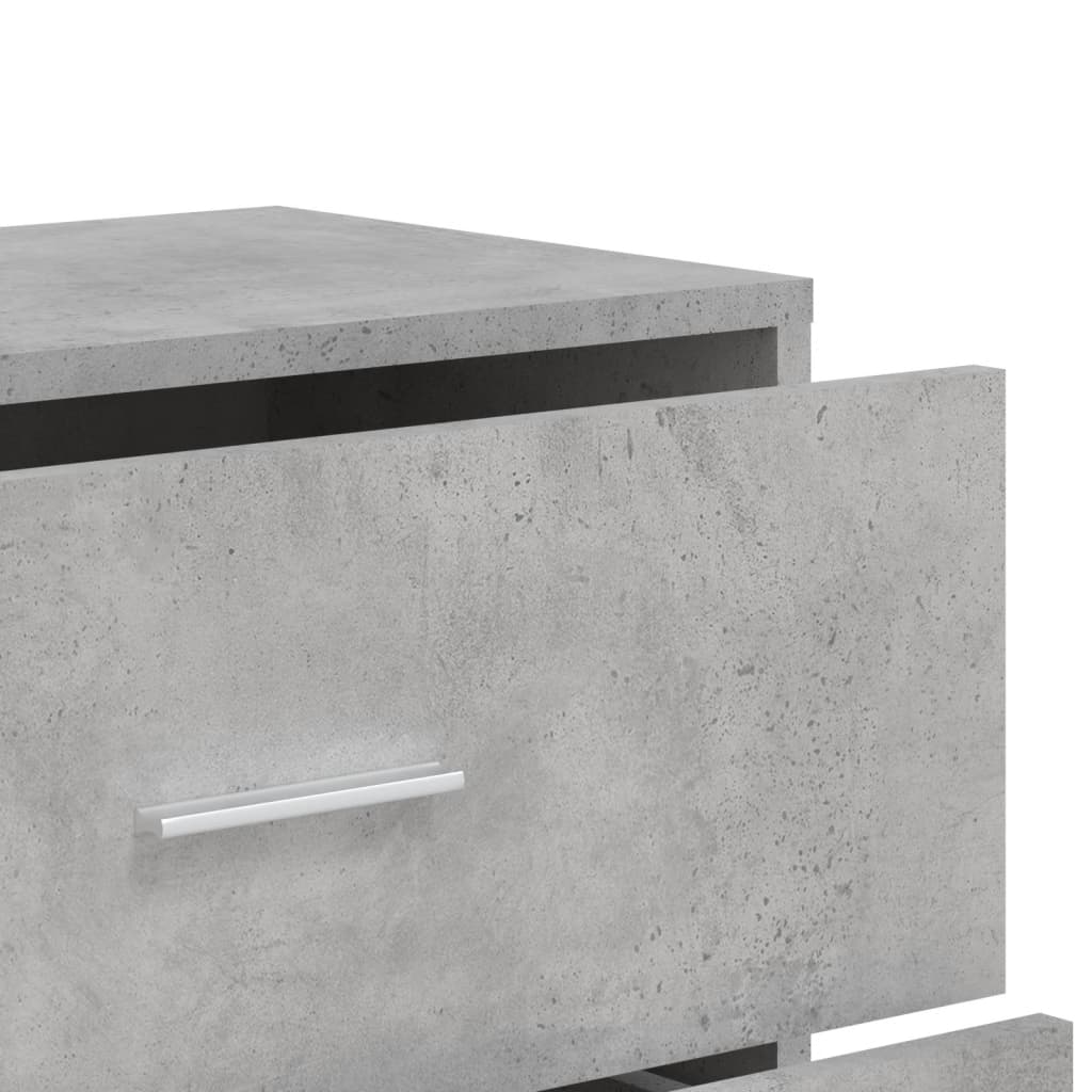 vidaXL Ντουλάπι Γκρι Σκυροδέματος 60x31x84 εκ. Επεξεργασμένο Ξύλο