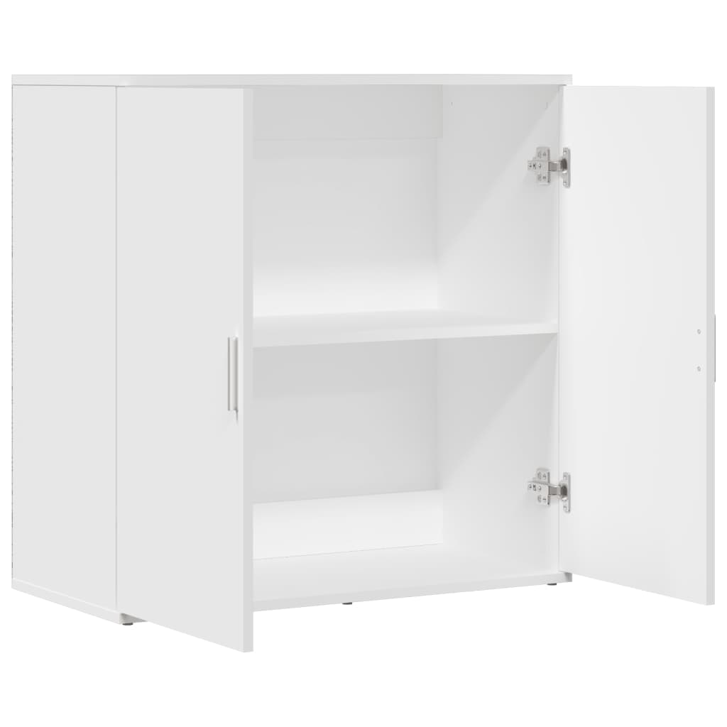 vidaXL Ραφιέρα Λευκή 79 x 38 x 80 εκ. από Επεξεργασμένο Ξύλο