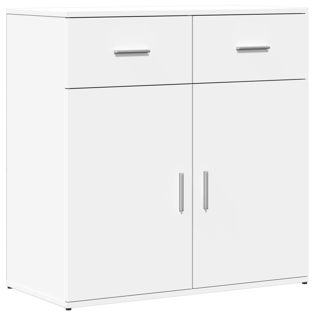 vidaXL Ραφιέρα Λευκή 79 x 38 x 80 εκ. από Επεξεργασμένο Ξύλο