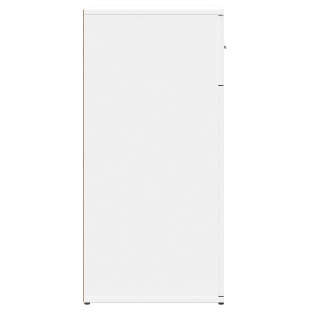 vidaXL Ραφιέρα Λευκή 79 x 38 x 80 εκ. από Επεξεργασμένο Ξύλο