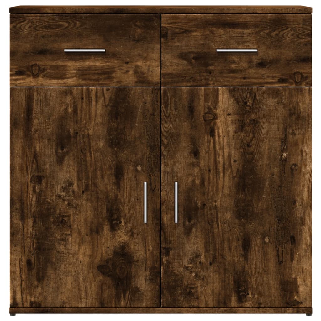 vidaXL Βοηθητικό Ντουλάπι Καπνιστή Δρυς 79x38x80εκ. Επεξεργασμένο Ξύλο