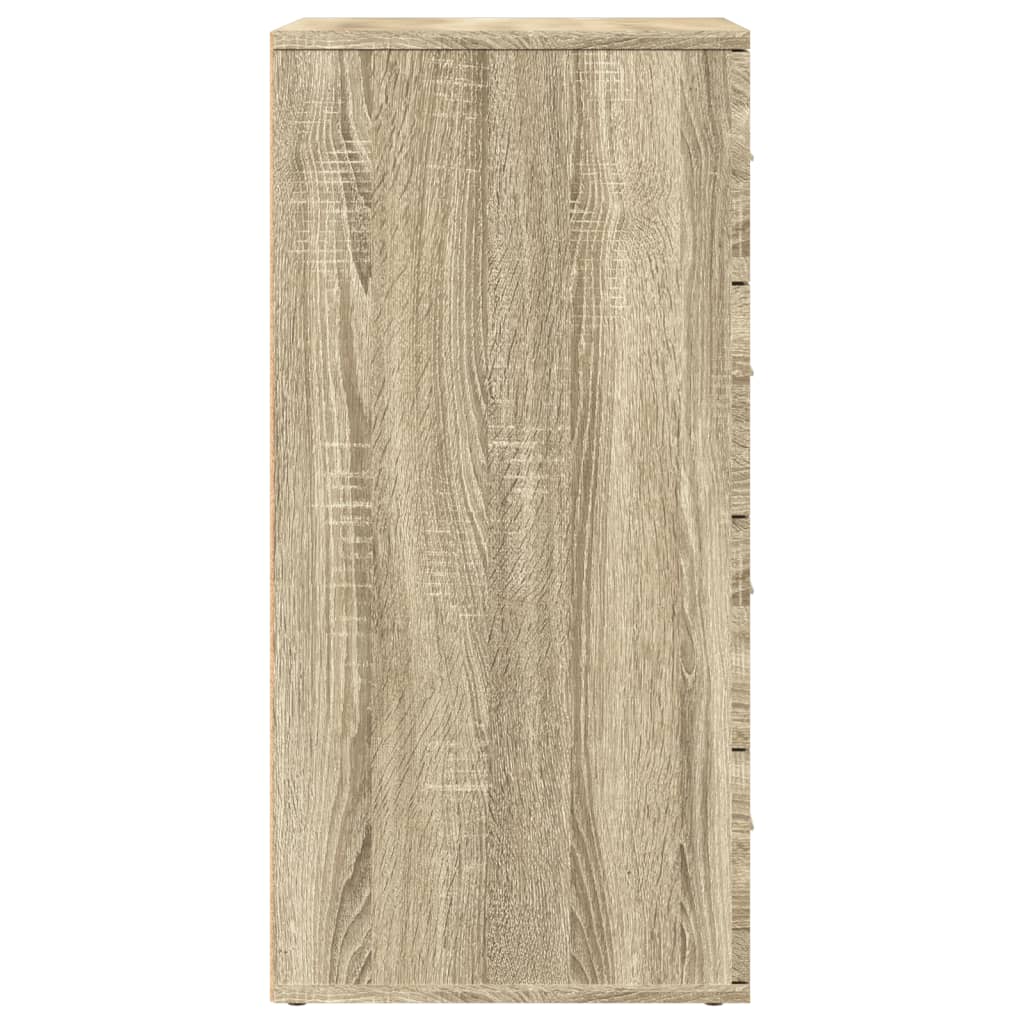 vidaXL Συρταριέρα Sonoma Δρυς 60x39x80 εκ. Επεξεργασμένο Ξύλο