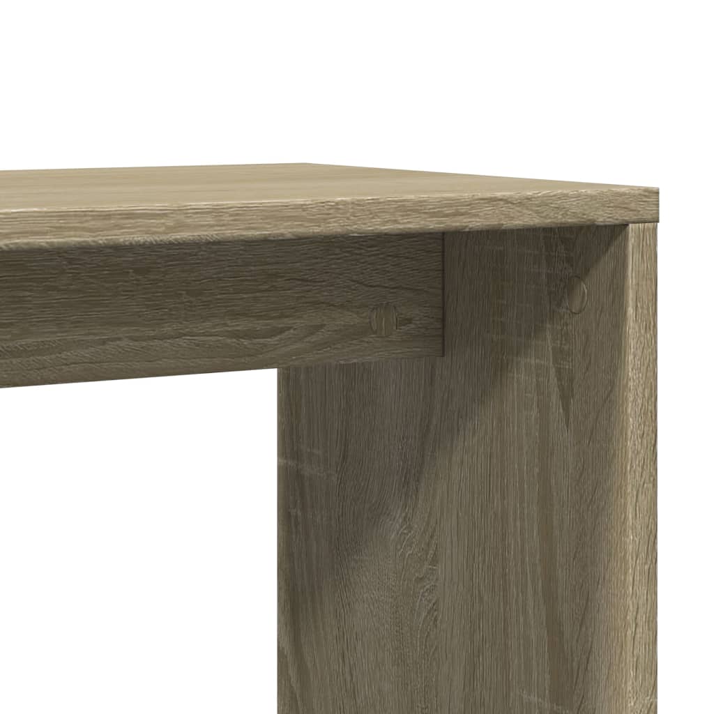 vidaXL Τραπέζια Βοηθητικά 2 τεμ Sonoma Δρυς 50x30x50 εκ. Επεξ. Ξύλο