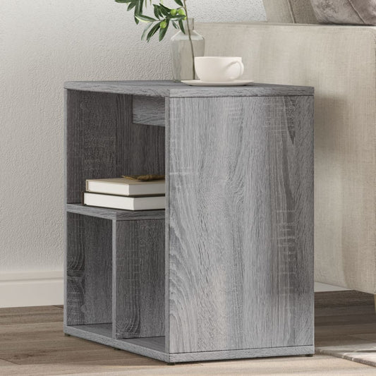 vidaXL Βοηθητικό Τραπέζι Γκρι Sonoma 50x30x50 εκ. Επεξεργασμένο Ξύλο