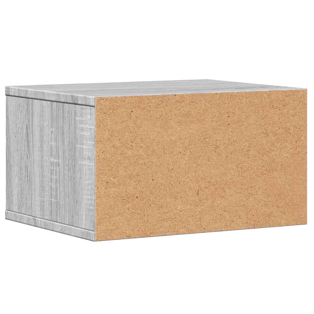 vidaXL Βάση Εκτυπωτή Γκρι Sonoma 40x32x22,5 εκ. από Επεξεργασμένο Ξύλο