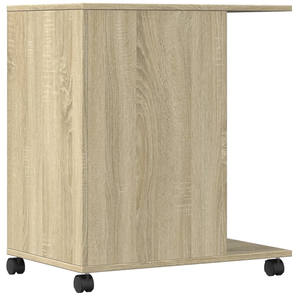 vidaXL Βάση Εκτυπωτή με Ρόδες Sonoma Δρυς 60x40x68,5 εκ.