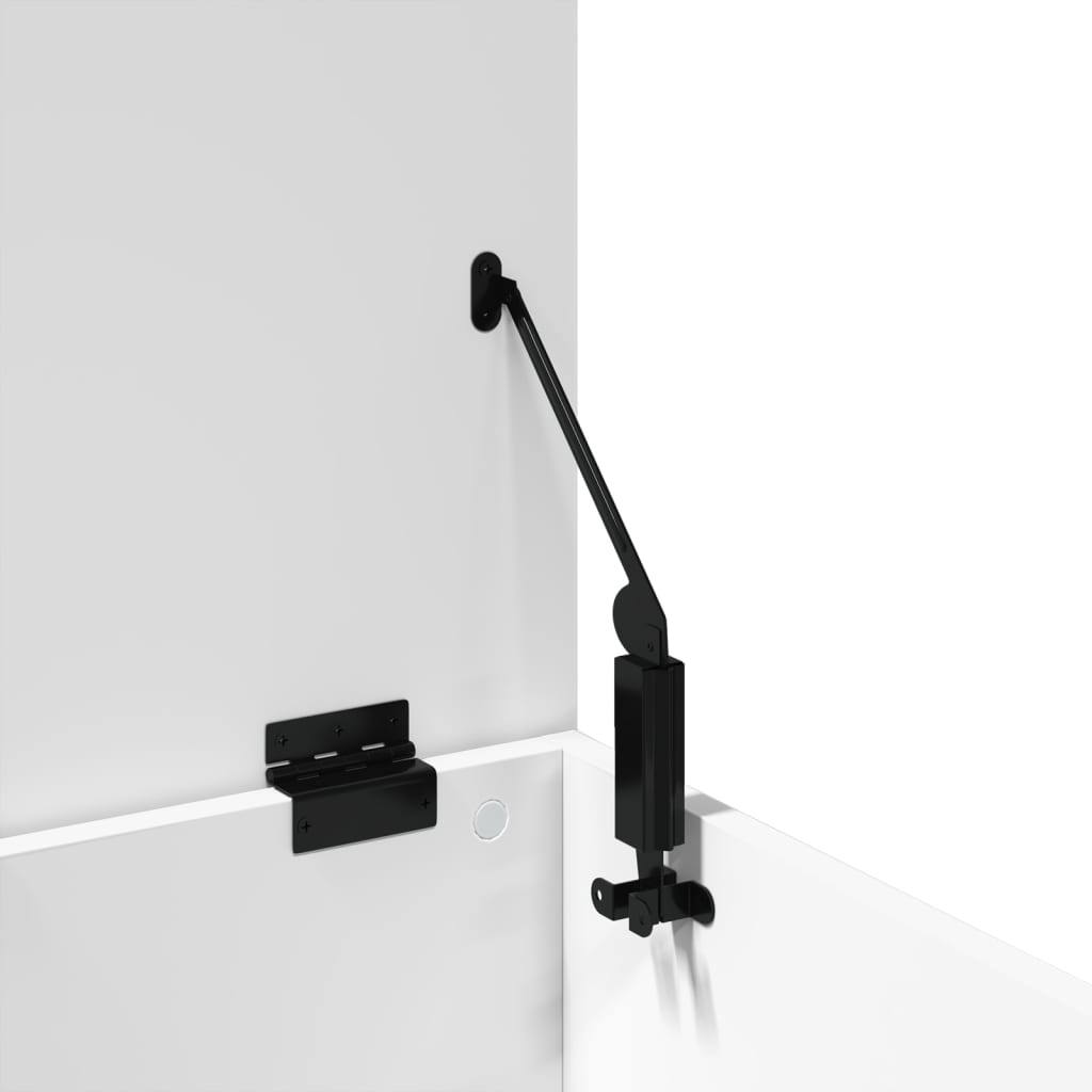 vidaXL Κουτί Αποθήκευσης Λευκό 40x42x46 εκ. Επεξεργασμένο Ξύλο