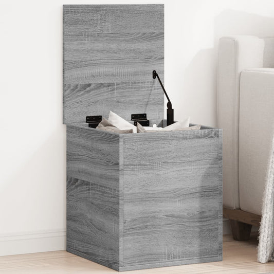 vidaXL Κουτί Αποθήκευσης Γκρι sonoma 40x42x46 εκ. Επεξεργασμένο Ξύλο