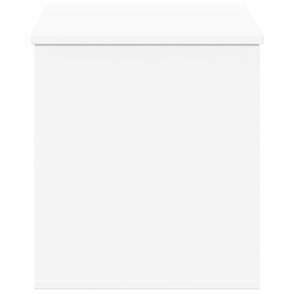 vidaXL Κουτί Αποθήκευσης Λευκό 100x42x46 εκ. Επεξεργασμένο Ξύλο