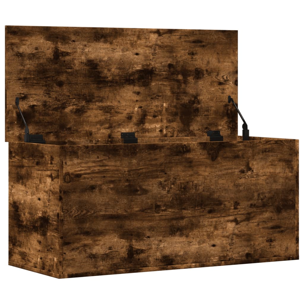 vidaXL Κουτί Αποθήκευσης Καπνιστή Δρυς 100x42x46εκ. Επεξεργασμένο Ξύλο