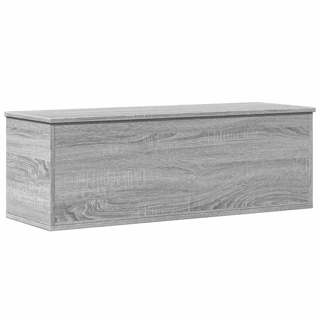 vidaXL Κουτί Αποθήκευσης Γκρι sonoma 102x35x35 εκ. Επεξεργασμένο Ξύλο