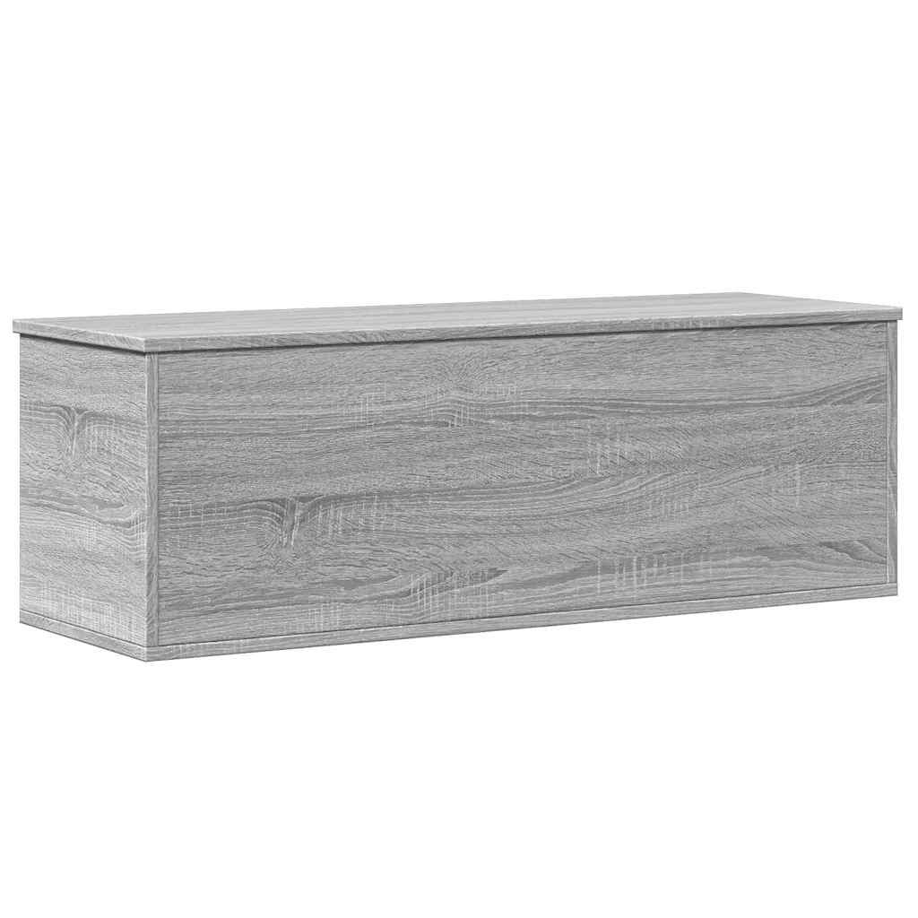 vidaXL Κουτί Αποθήκευσης Γκρι sonoma 102x35x35 εκ. Επεξεργασμένο Ξύλο