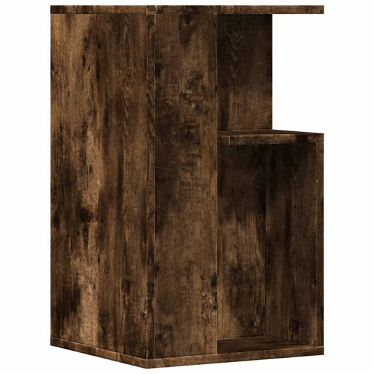 vidaXL Βοηθητικό Τραπέζι Καπνιστή Δρυς 35x35x60 εκ. Επεξεργασμένο Ξύλο