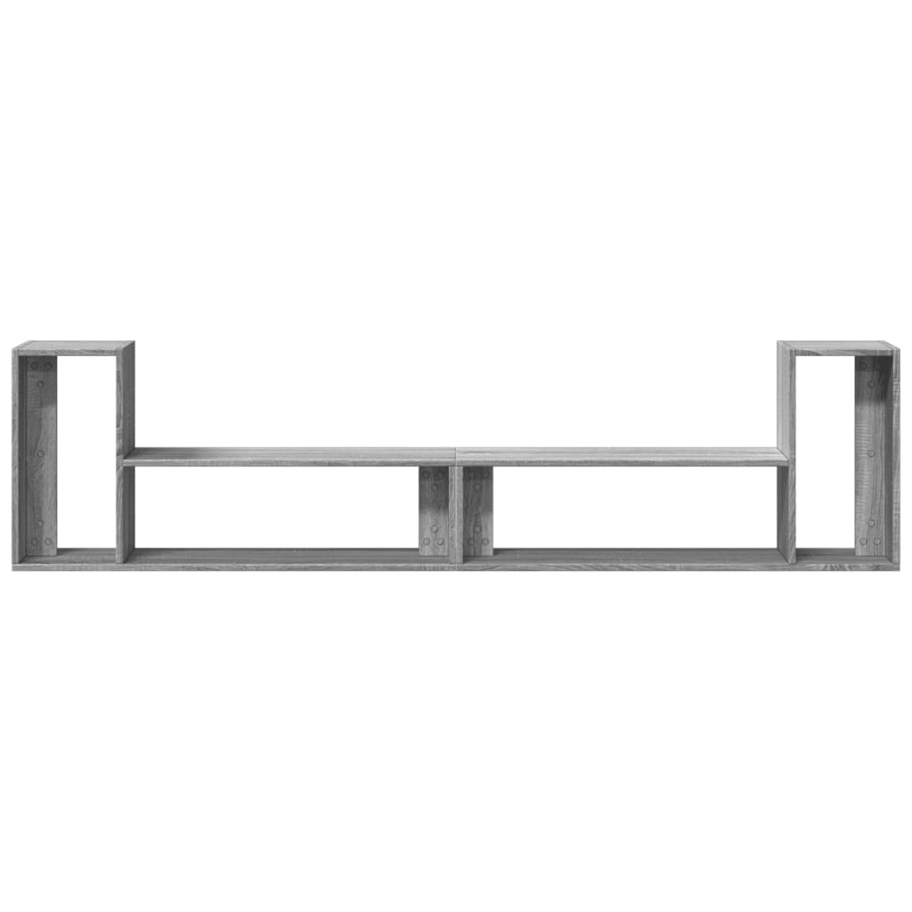 vidaXL Έπιπλα Τηλεόρασης 2 τεμ. Γκρι Sonoma 100x30x50 εκ. Επεξ. Ξύλο