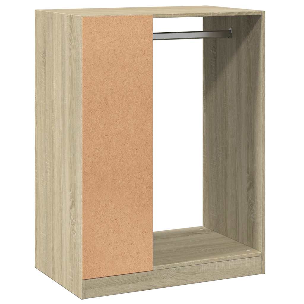 vidaXL Ντουλάπα Χρώμα Sonoma Δρυς 77 x 48 x 102 εκ. Επεξεργασμένο Ξύλο