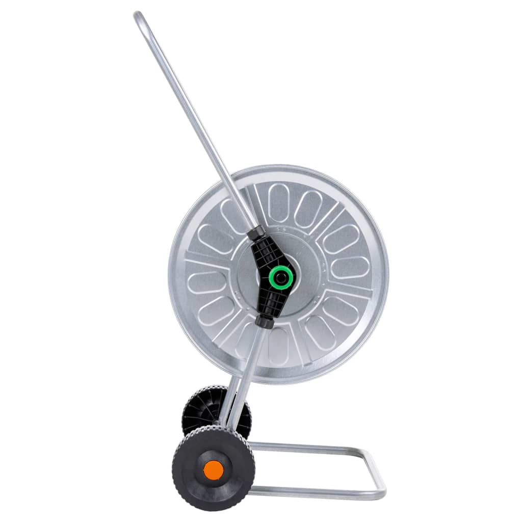 vidaXL Ανέμη Ποτίσματος Τροχήλατη για 80 μ. 1/2" ή 50 μ. 3/4" Ατσάλινη