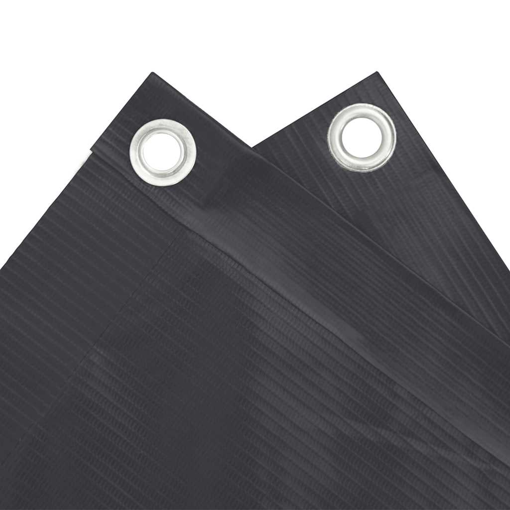 vidaXL Περίφραξη Μπαλκονιού Προστατευτική Ανθρακί 600x90 εκ. από PVC