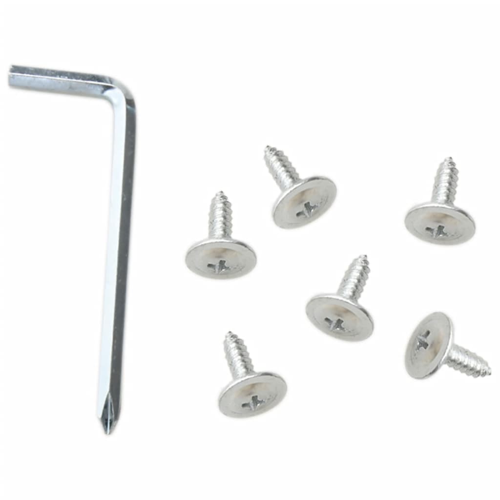 vidaXL Βάση Τραπεζιού Μπαρ 55 x 90 εκ. από Επιχρωμιωμένο Ατσάλι