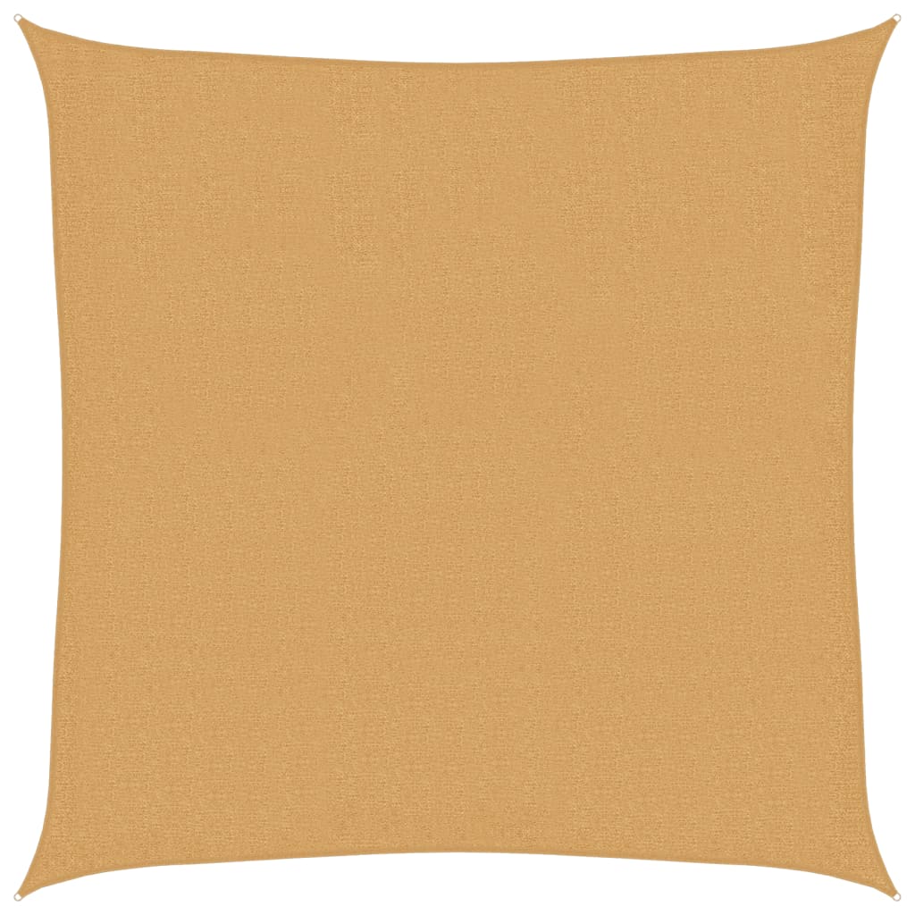 vidaXL Πανί Σκίασης Τετράγωνο Άμμου 3 x 3 μ. 160 γρ./μ² από HDPE