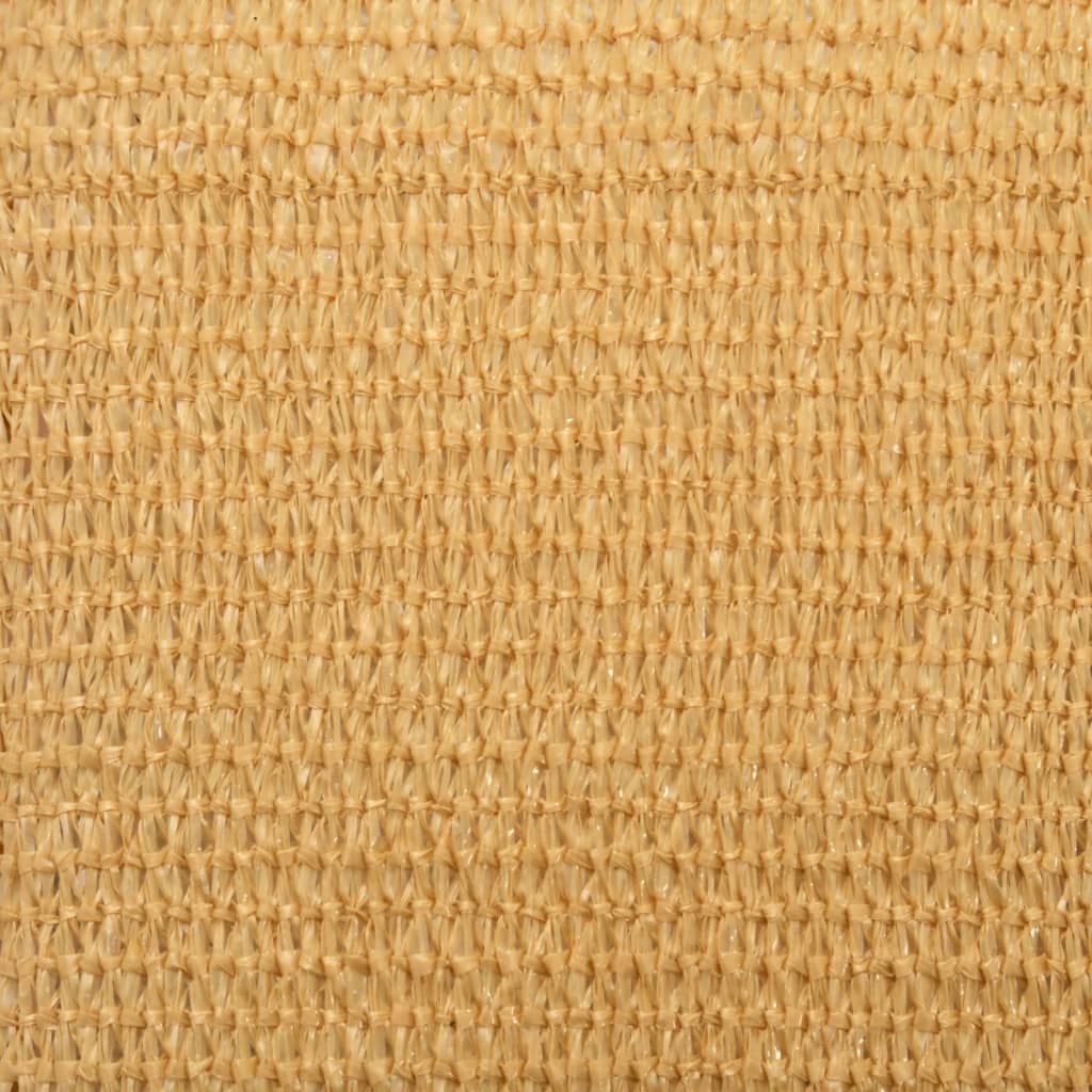 vidaXL Πανί Σκίασης 160 g/m² Τραπέζιο Άμμος 4/5x3 μ. HDPE
