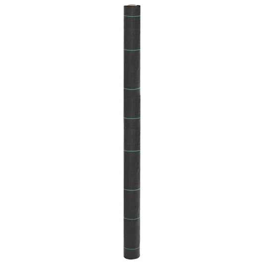 vidaXL Μεμβράνη Εδαφοκάλυψης Μαύρη 1,5x150 μ. από Πολυπροπυλένιο