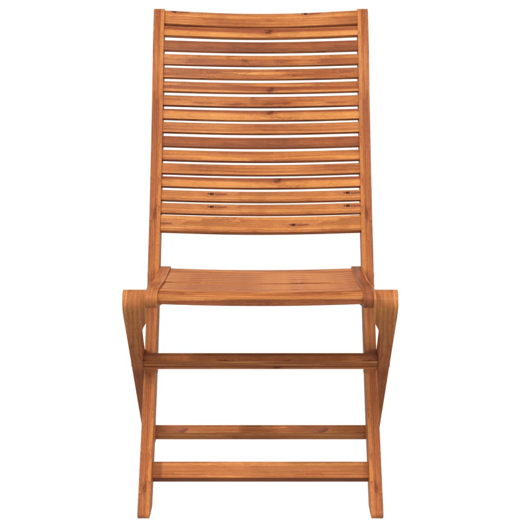 vidaXL Καρέκλες Κήπου Πτυσσόμενες 6 τεμ. 51x66x95 εκ. Μασίφ Ακακία