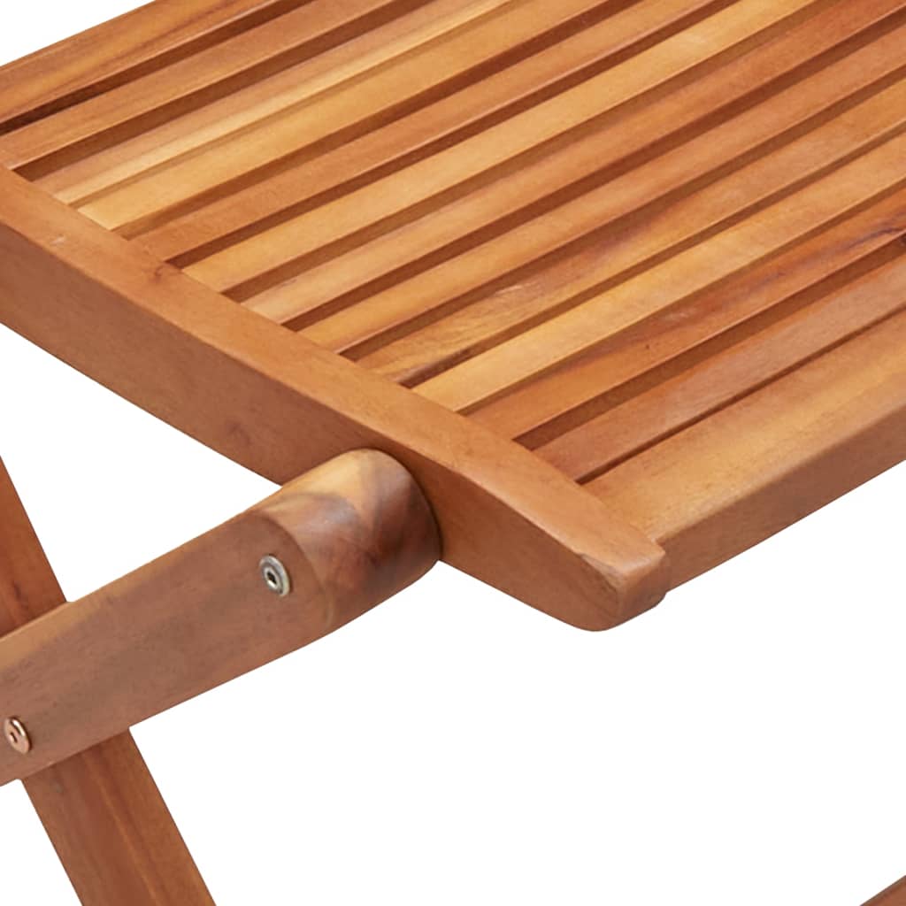 vidaXL Καρέκλες Κήπου Πτυσσόμενες 6 τεμ. 51x66x95 εκ. Μασίφ Ακακία