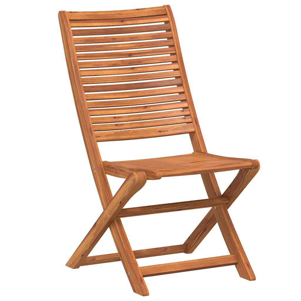 vidaXL Καρέκλες Κήπου Πτυσσόμενες 8 τεμ. 51x66x95 εκ. Μασίφ Ακακία