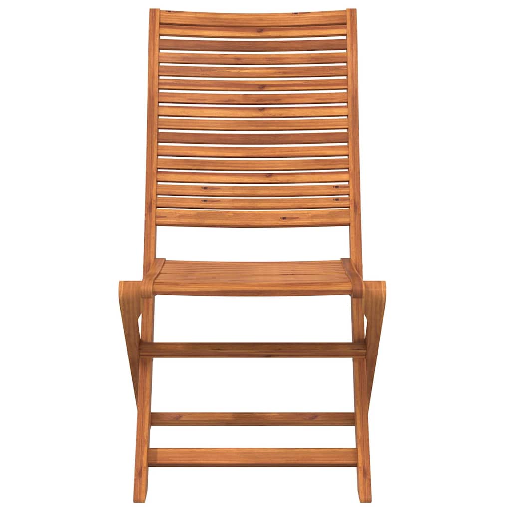vidaXL Καρέκλες Κήπου Πτυσσόμενες 8 τεμ. 51x66x95 εκ. Μασίφ Ακακία